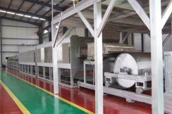 產(chǎn)品用途：鋼帶爐焙燒工業(yè)粉體，規(guī)格：28-1.5米電加熱